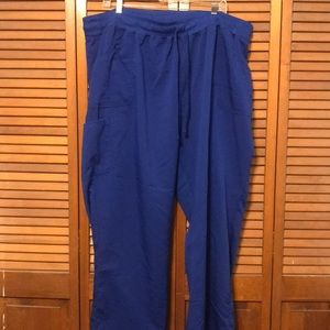 Royal blue scrubs 3XL